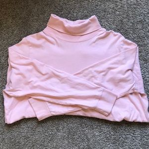 Cuffed Turtleneck Tunic